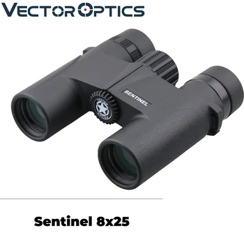 Vector Optics Sentinel 8x25 Vode, ki so Dokaz Daljnogled Prizmo Bak4 S tovarniško izdelane cigarete 7 Objektiv za Opazovanje Ptic za Lov Potovanja, Znamenitosti